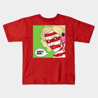 Candy Cane Girl Kids T-Shirt